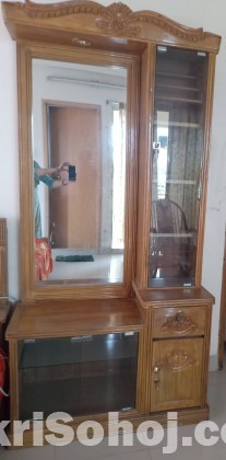 Wooden Dressing Table(সেগুন কাঠের )